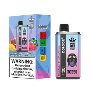 Bang King 30000 Dual Flavor Blueberry Raspberry - Peach Mango Watermelon