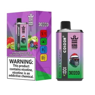 Bang King 30000 Dual Flavor Strawberry Kiwi - Sour Apple Raspberry