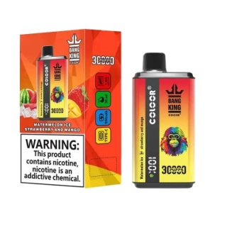 Bang King 30000 Dual Flavor Watermelon Ice - Strawberry And Mango