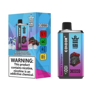 Bang King 30000 Dual Flavor Blueberry Ice - Black Dragon Ice