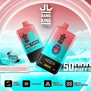 Bang King 50 000 Dual Flavor Blueberry Ice - Peach Ice