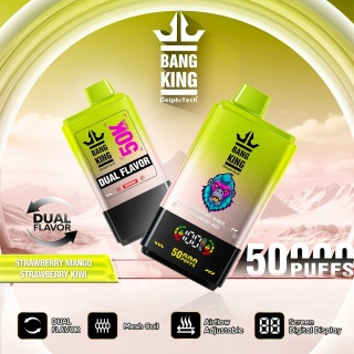 Bang King 50 000 Dual Flavor Strawberry Mango - Strawberry Kiwi