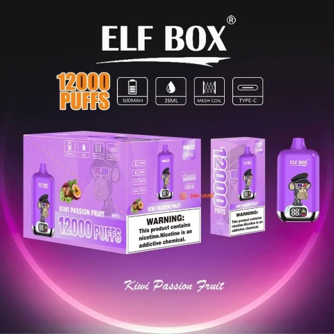 Elf Box Digital 12 000 Kiwi Passion Fruit