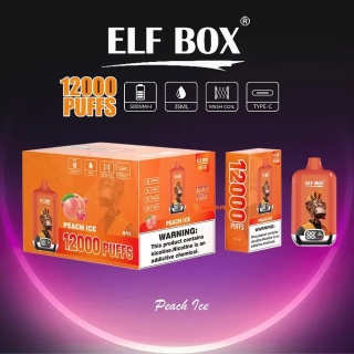 Elf Box Digital 12 000 Peach Ice