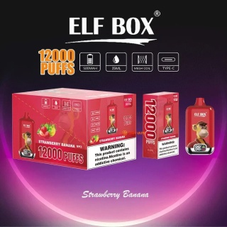 Elf Box Digital 12 000 Strawberry Banana