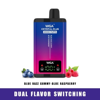 WGA Crystal Plus 20 000 Blue Razz Gummy - Blue Raspberry