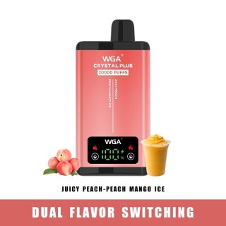 WGA Crystal Plus 20 000 Juicy Peach - Peach Mango Ice
