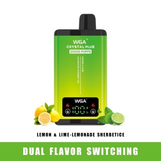 WGA Crystal Plus 20 000 Lemon - Lime-Lemonade Sherbetice