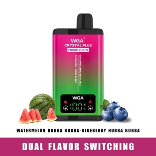 WGA Crystal Plus 20 000 Watermelon Hubba Bubba - Blueberry Hubba Bubba
