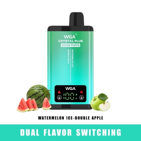 WGA Crystal Plus 20 000 Watermelon Ice - Double Apple