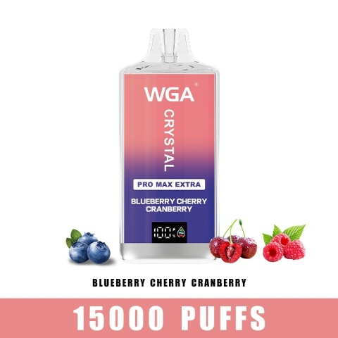 WGA Crystal Pro Max Extra 15 000 Blueberry Cherry Cranberry