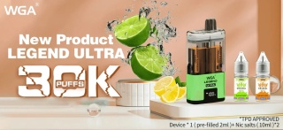WGA Legend Ultra 30 000 Glacier Mint - Triple Menthol