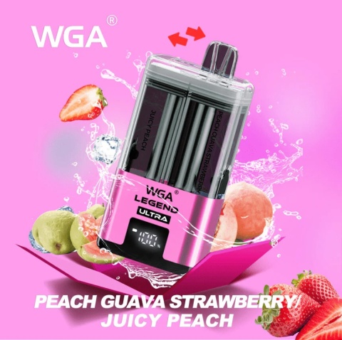 WGA Legend Ultra 30 000 Peach Guava Strawberry - Juicy Peach