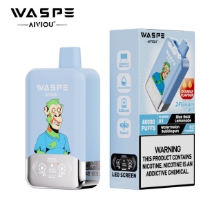 Waspe 40 000 Double Flavor Blue Razz Lemonade - Watermelon Bubblegum