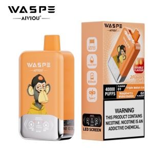 Waspe 40 000 Double Flavor Triple Melon Ice - Raspberry Watermelon