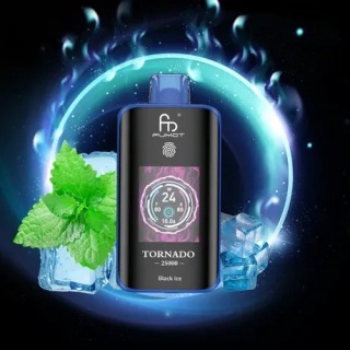 Fumot Tornado 25 000 Black Ice