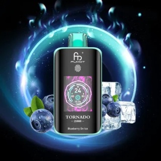 Fumot Tornado 25 000 Blueberry On Ice