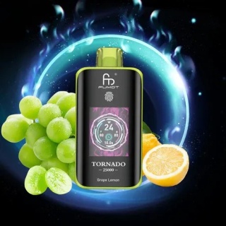 Fumot Tornado 25 000 Grape Lemon