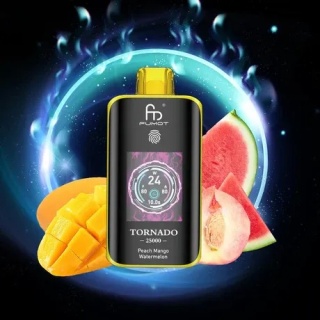 Fumot Tornado 25 000 Peach Mango Watermelon