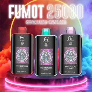Fumot Tornado 25 000 Strawberry Mint Candy