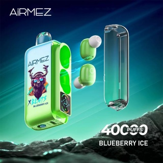 Jednorazowy e-papieros Airmez Xbeats 40000 buchów o smaku Blueberry Ice