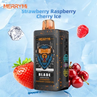 Merry Mi Blade 30 000 Strawberry Raspberry Cherry Ice
