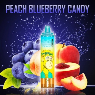 RandM Tornado 15 000 Peach Blueberry Candy