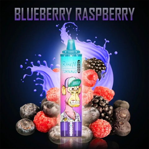 RandM Tornado 15 000 Blueberry Raspberry