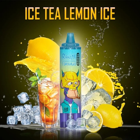 RandM Tornado 15 000 Ice Tea Lemon Ice