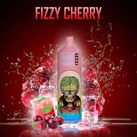 RandM Tornado 9 000 Fizzy Cherry
