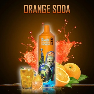 RandM Tornado 9 000 Orange Soda