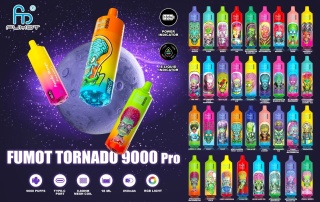 RandM Tornado Jednorazowy e-papieros 9000 buchów o smaku Watermelon Skittles