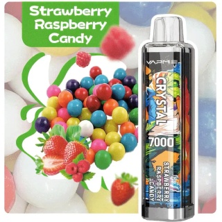Vapme Crystal 7 000 Strawberry Raspberry Candy