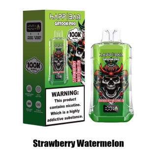 Jednorazowy e-papieros Happ Bar GR 100 000 buchów o smaku Strawberry Watermelon