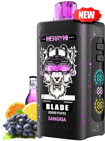 Merry Mi Blade Jednorazowy e-papieros 30000 buchów o smaku Sangria