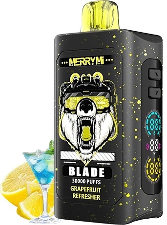 Merry Mi Blade Jednorazowy e-papieros 30000 buchów o smaku Grapefruit Refresher